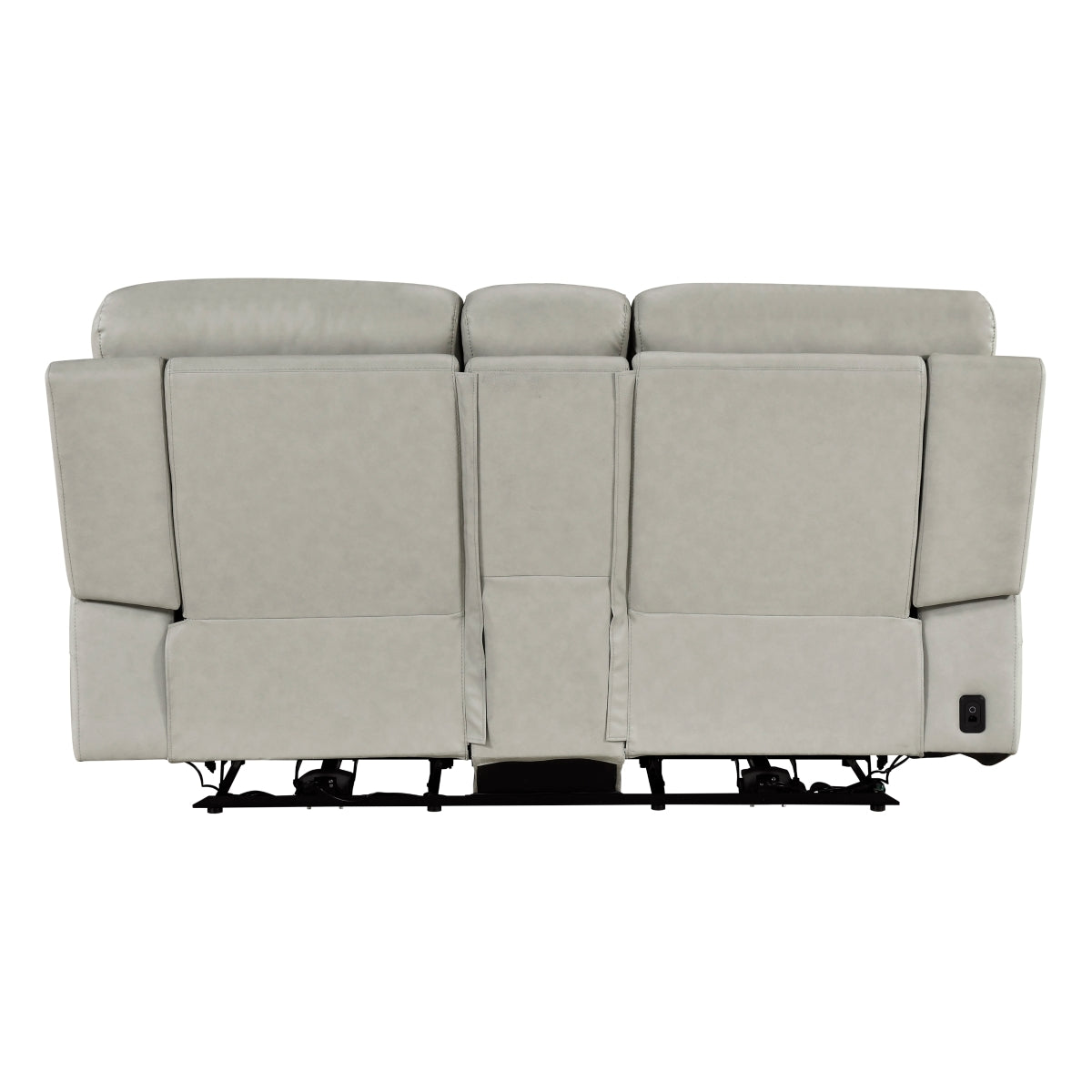 Celestia Power Double Reclining Love Seat with Power Headrest and Center Console