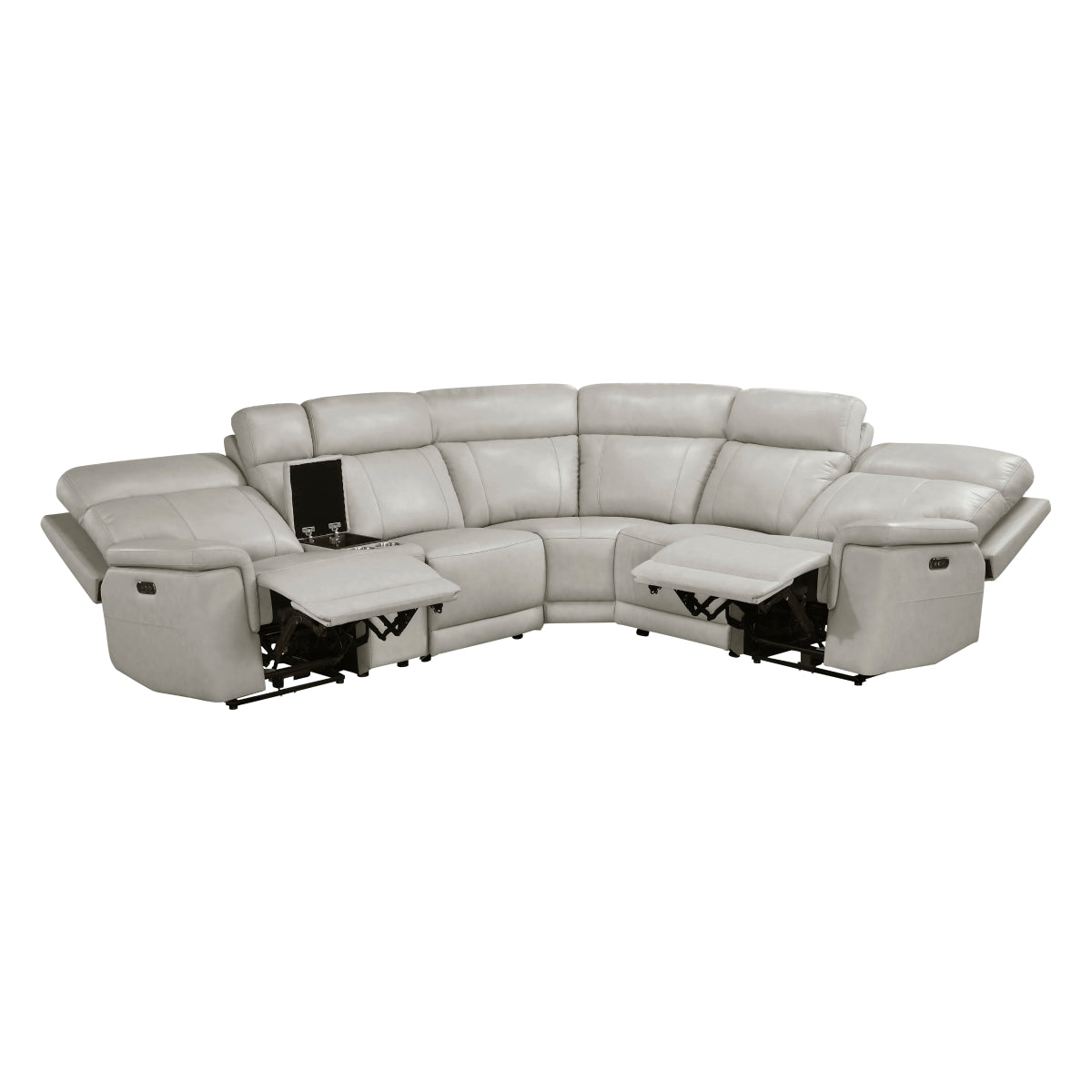 Celestia 6-Piece Modular Power Reclining Sectional with Power Headrests and Charging Ports