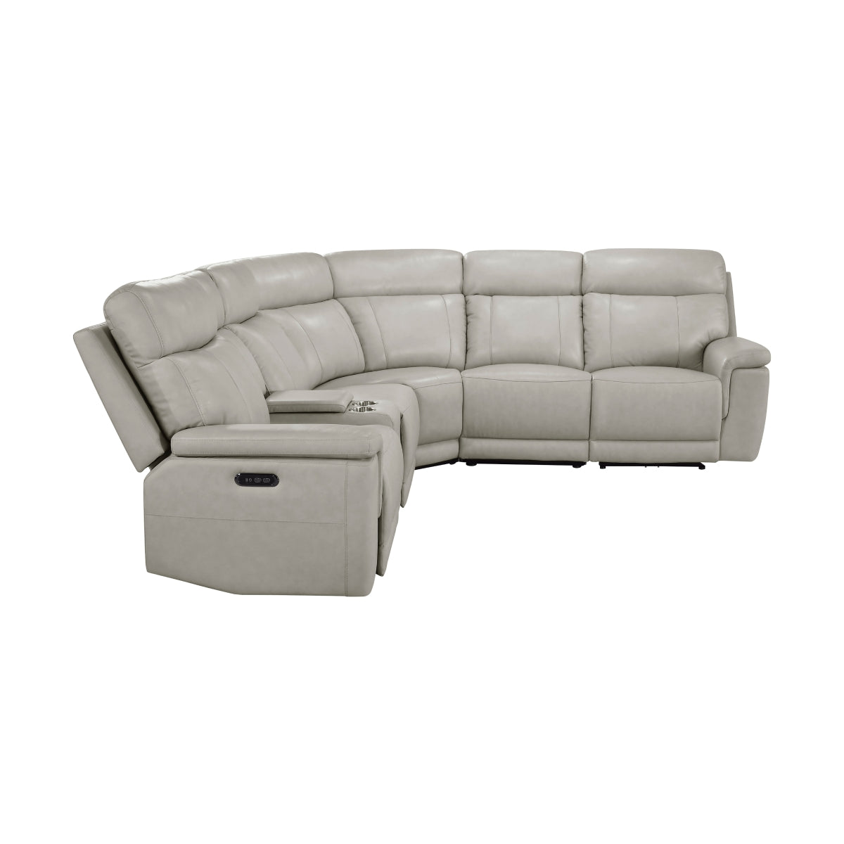 Celestia 6-Piece Modular Power Reclining Sectional with Power Headrests and Charging Ports