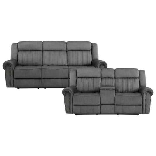 Brennen 2-Piece Living Room Set (Sofa and Love Seat)