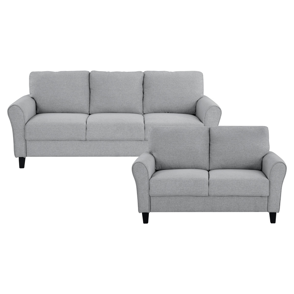 Ellery 2-Piece Living Room Set (Sofa and Love Seat)