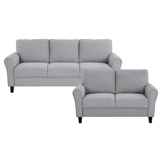 Ellery 2-Piece Living Room Set (Sofa and Love Seat)