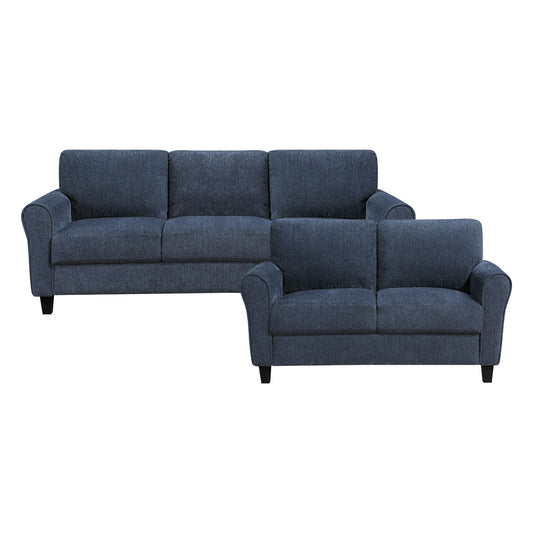 Ellery 2-Piece Living Room Set (Sofa and Love Seat)
