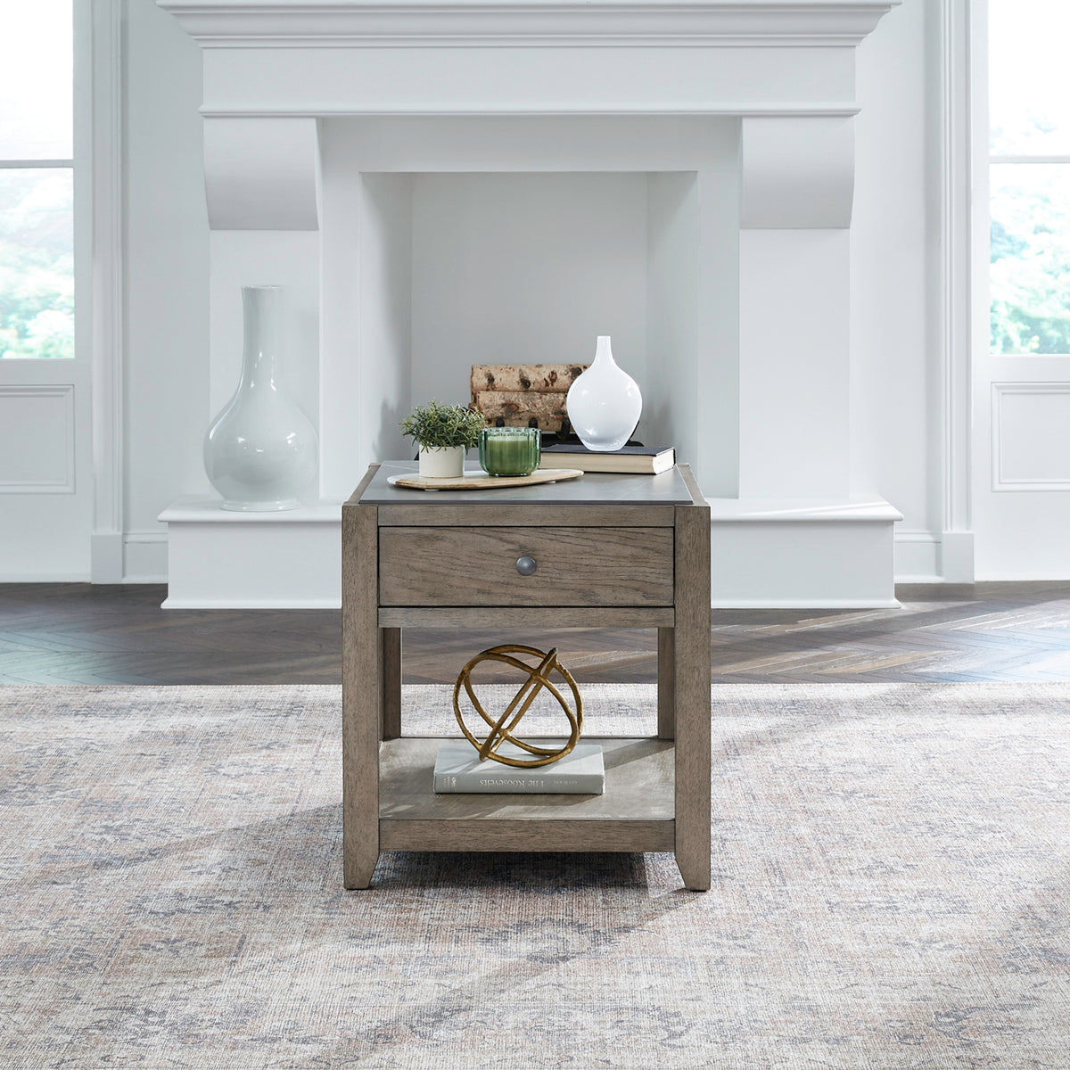 Millstone End Table