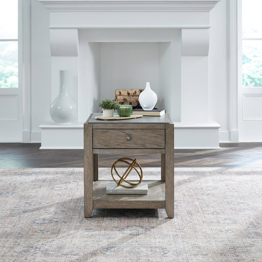 Millstone End Table