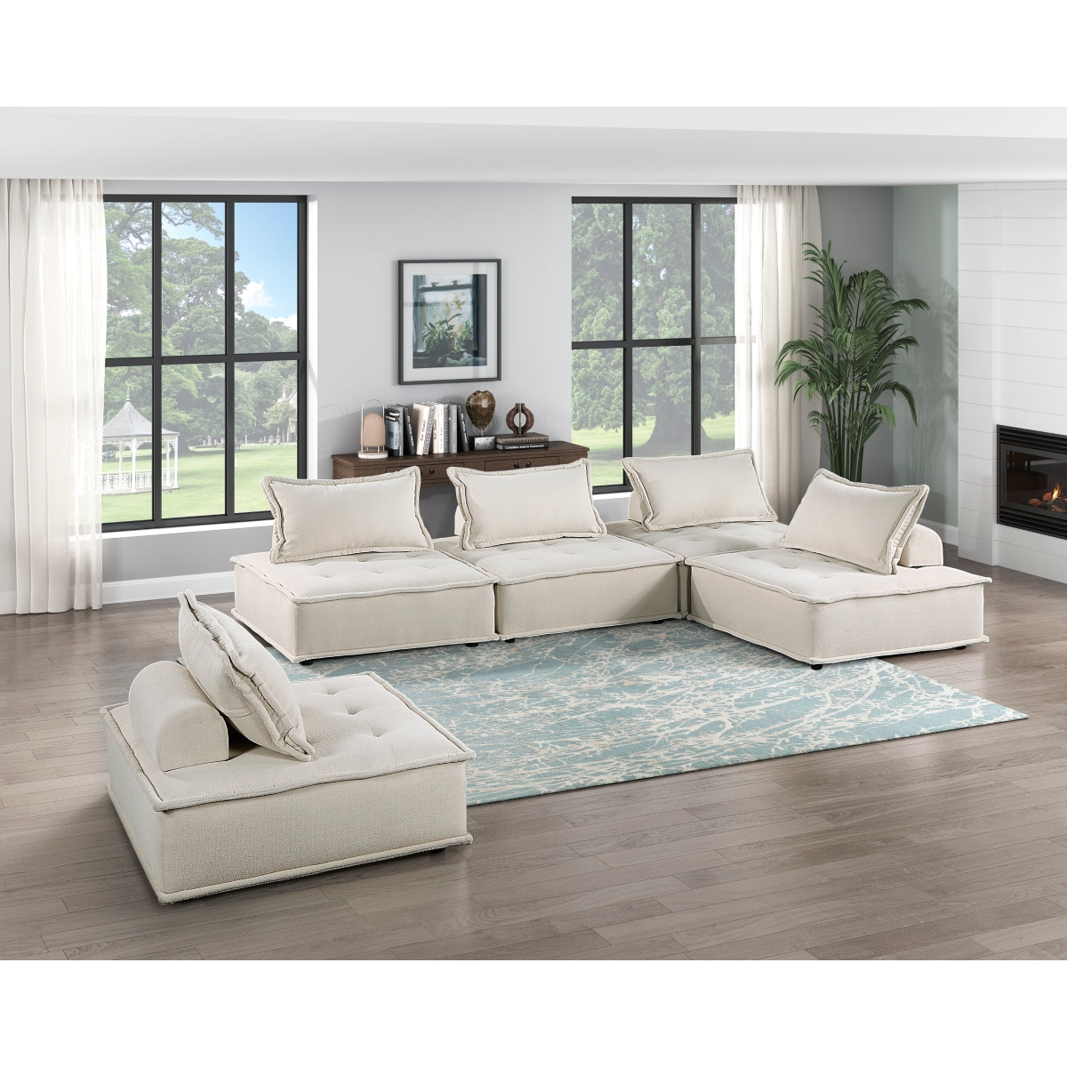 Inman 5-Piece Modular Sectional