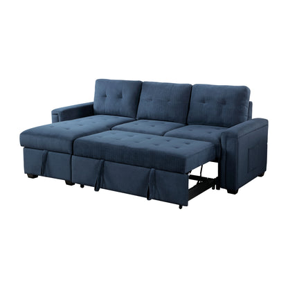 Barbara Reversible Sectional with Hidden Storage and Pull-out Bed