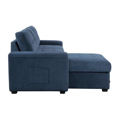 Barbara Reversible Sectional with Hidden Storage and Pull-out Bed