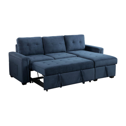 Barbara Reversible Sectional with Hidden Storage and Pull-out Bed