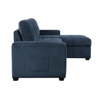 Barbara Reversible Sectional with Hidden Storage and Pull-out Bed