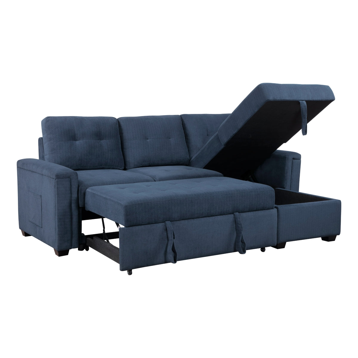 Barbara Reversible Sectional with Hidden Storage and Pull-out Bed