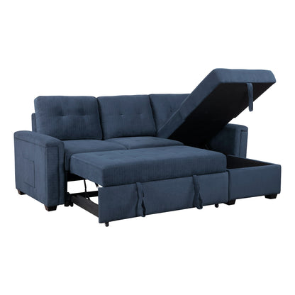 Barbara Reversible Sectional with Hidden Storage and Pull-out Bed