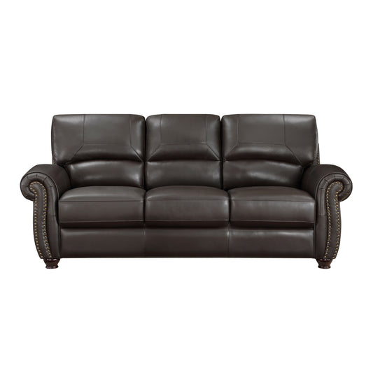 Foxborough Sofa - Dark brown