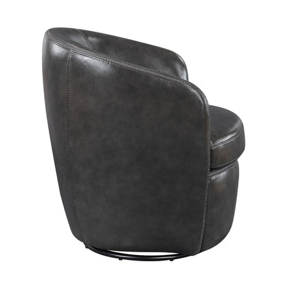 Tanner Swivel Chair - Smoky gray