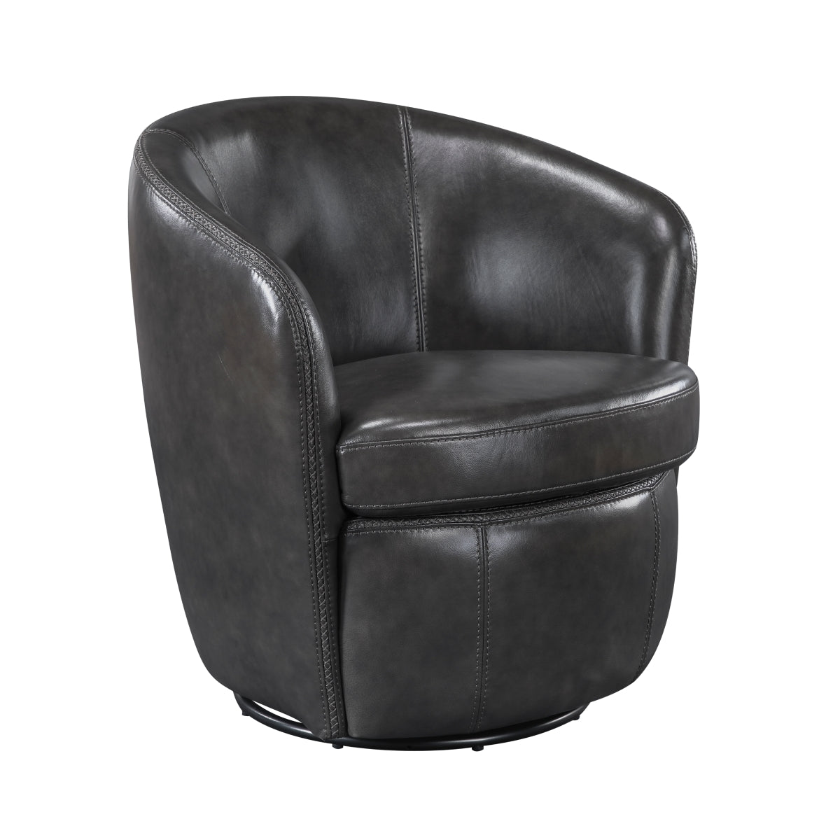 Tanner Swivel Chair - Smoky gray