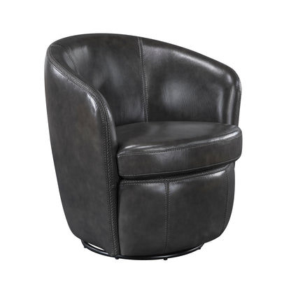 Tanner Swivel Chair - Smoky gray