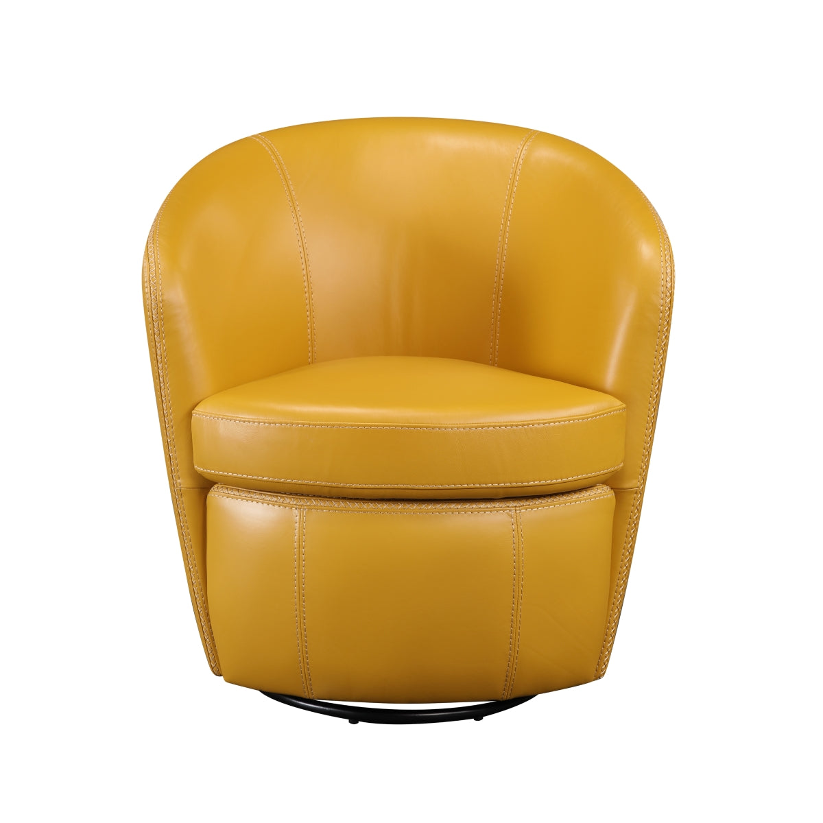 Tanner Swivel Chair - Yellow