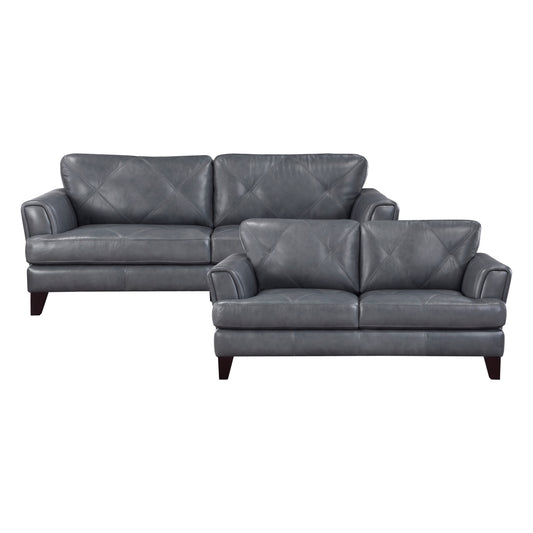Thierry 2-Piece Living Room Set (Sofa and Love Seat)