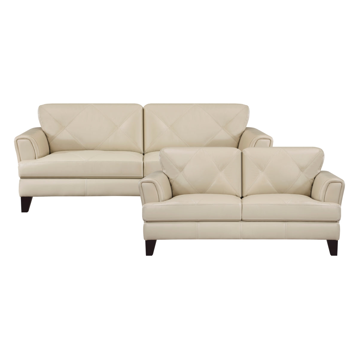 Thierry 2-Piece Living Room Set (Sofa and Love Seat)