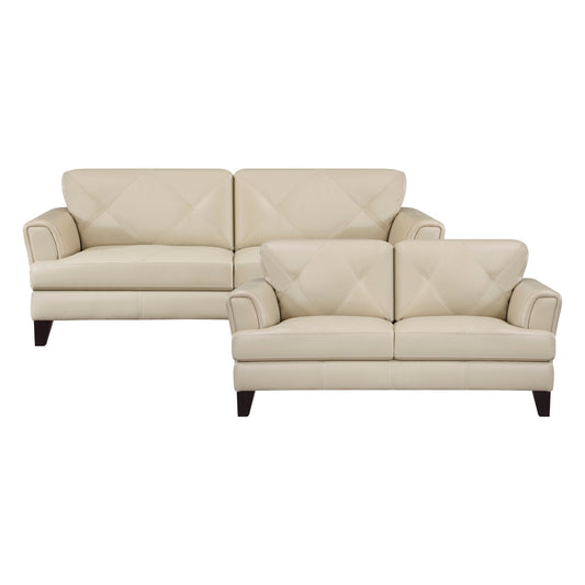 Thierry 2-Piece Living Room Set (Sofa and Love Seat)