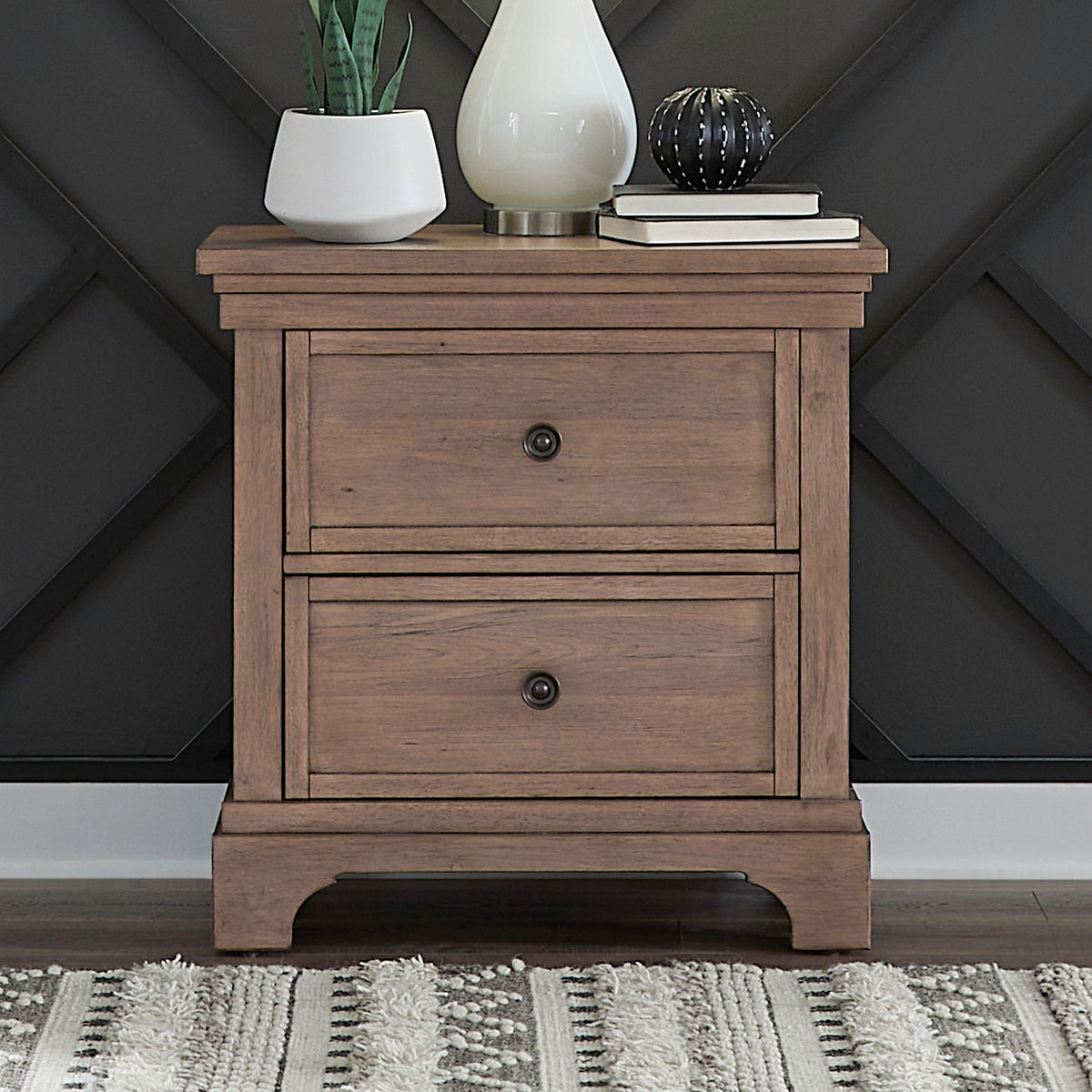 Haven Hills Nightstand w/ Charging Station