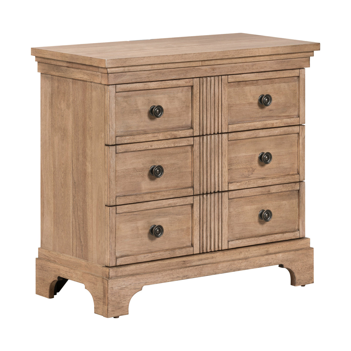 Haven Hills Bedside Chest w/ Charging Station