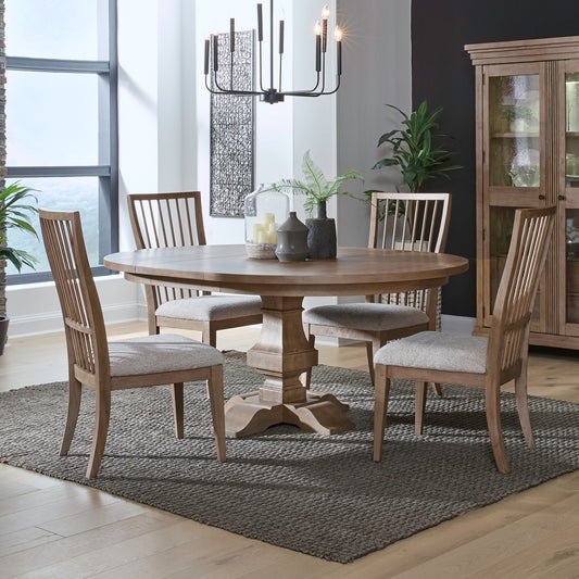 Haven Hills 5 Piece Pedestal Table Set