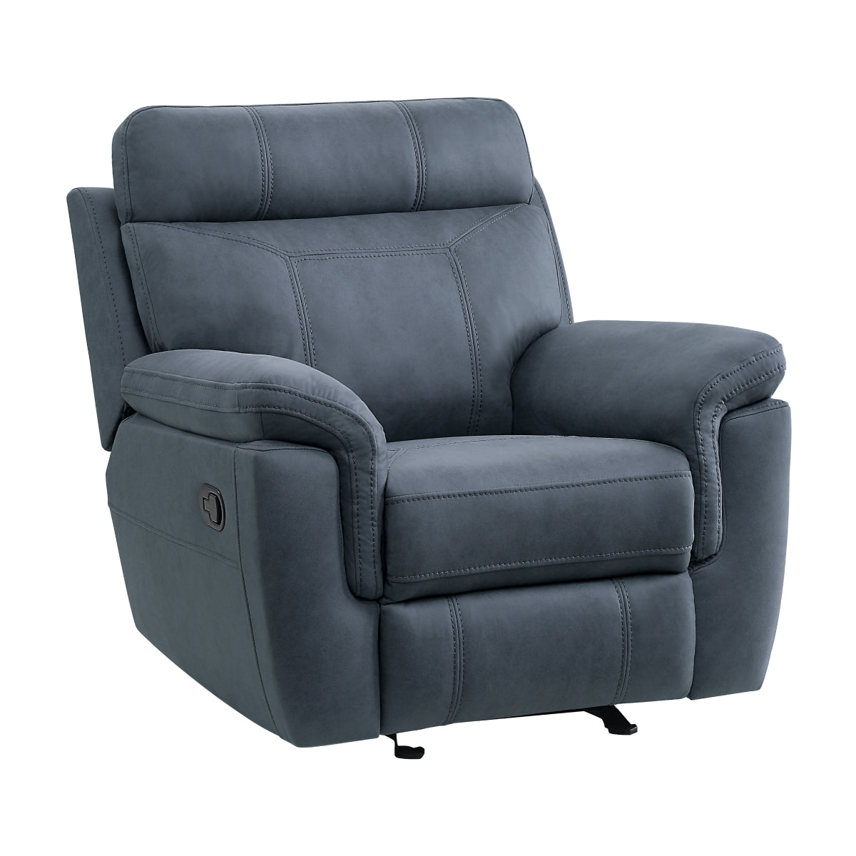 Clifton Glider Reclining Chair - Blue