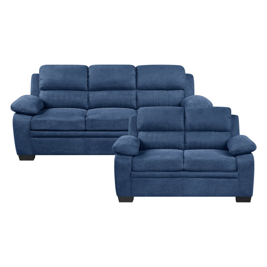 Holleman 2-Piece Living Room Set (Sofa and Love Seat)