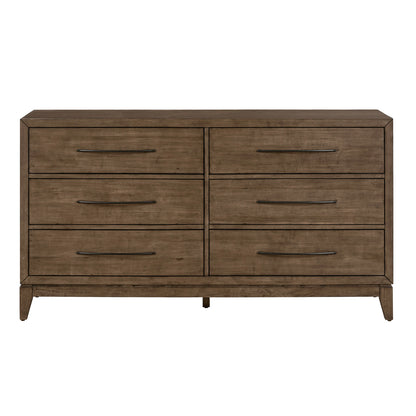 Shaker Lakes 6 Drawer Dresser