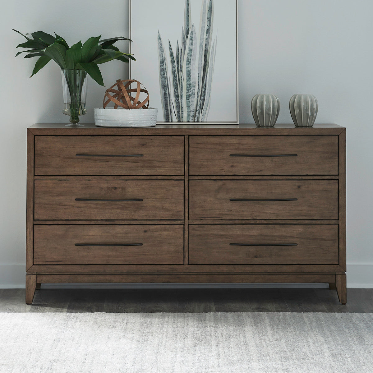 Shaker Lakes 6 Drawer Dresser