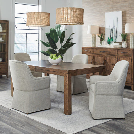 Shaker Lakes 5 Piece Rectangular Table Set