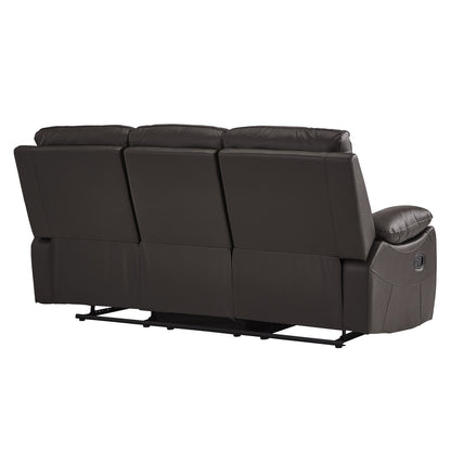 Dawson Double Reclining Sofa - Brown