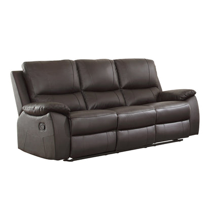 Dawson Double Reclining Sofa - Brown