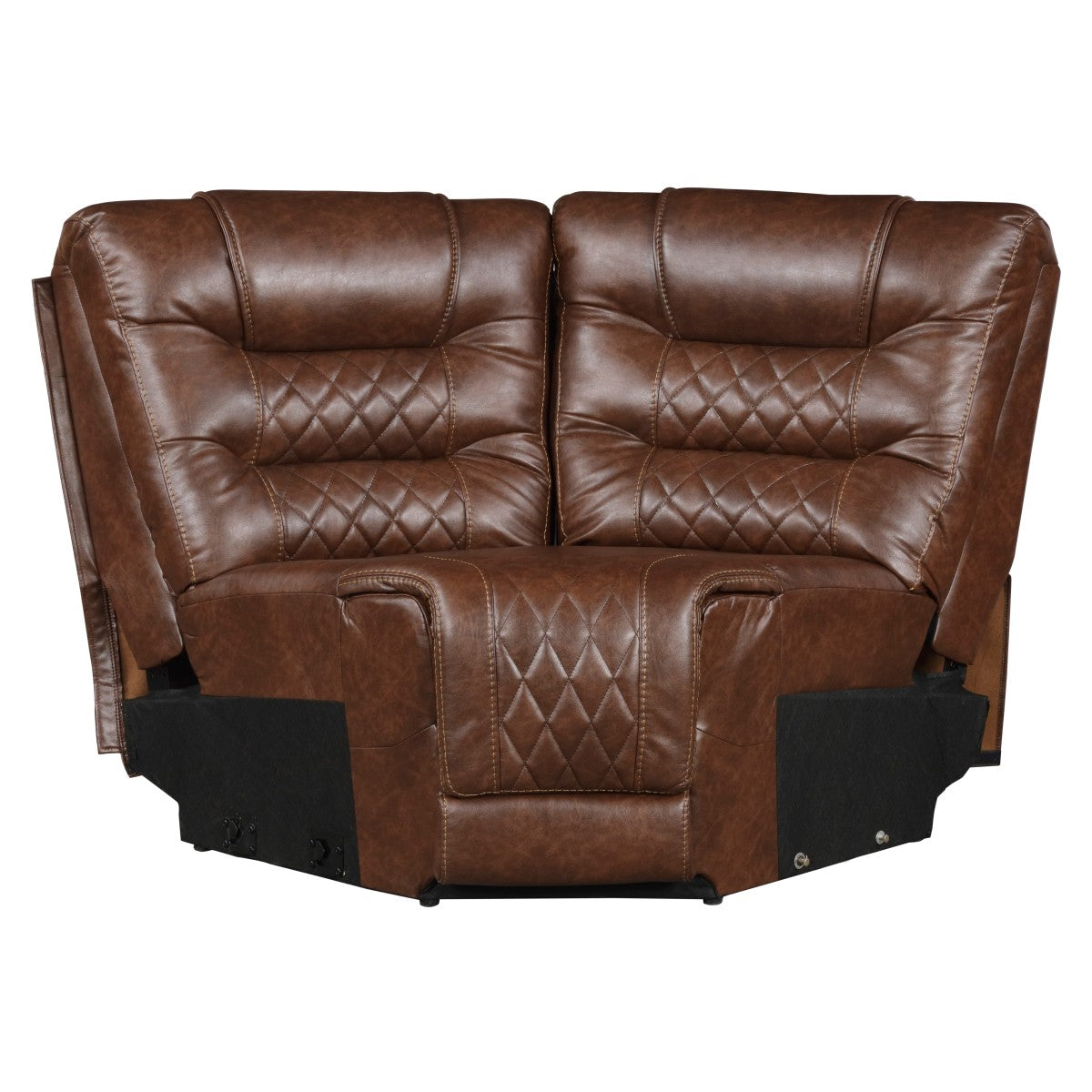 Putnam Corner Seat - Brown (front)