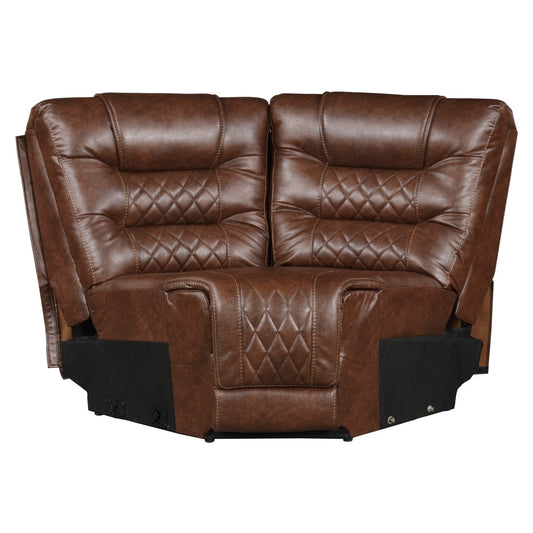 Putnam Corner Seat - Brown (front)