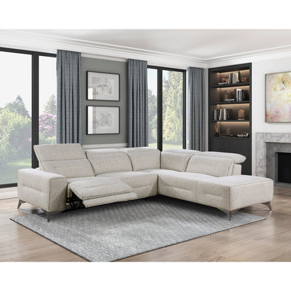 Adahlia 2-Piece Power Reclining Sectional with Right Chaise
