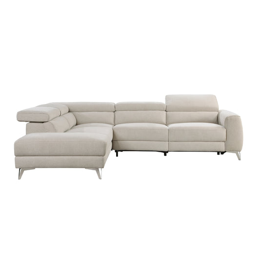 Bienvenue 2-Piece Power Reclining Sectional with Left Chaise