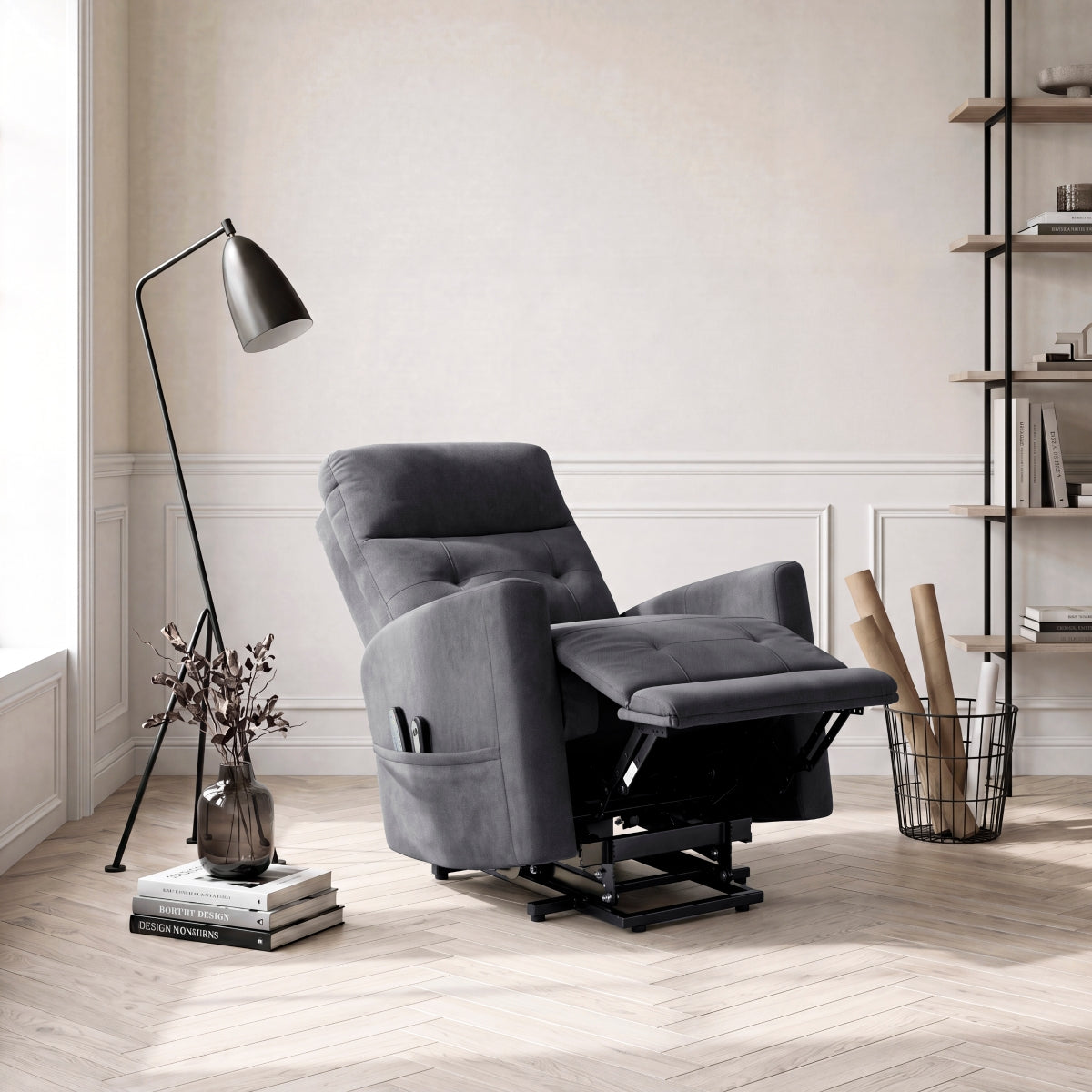 Wichita Power Lift Chair with Massage and Heat