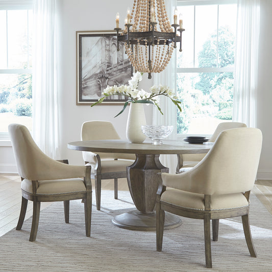 Westfield Opt 5 Piece Pedestal Table Set
