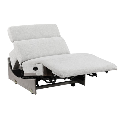McPherson Power Armless Reclining Chair with Power Headrest