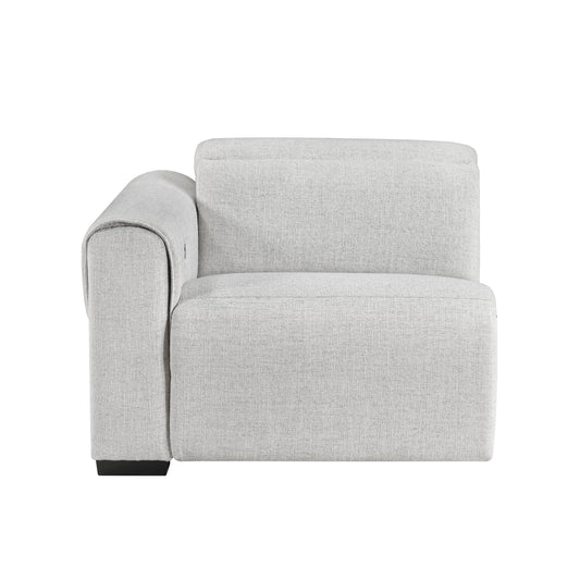 McPherson Power Left Side Reclining Chair with Power Headrest, Charging Ports