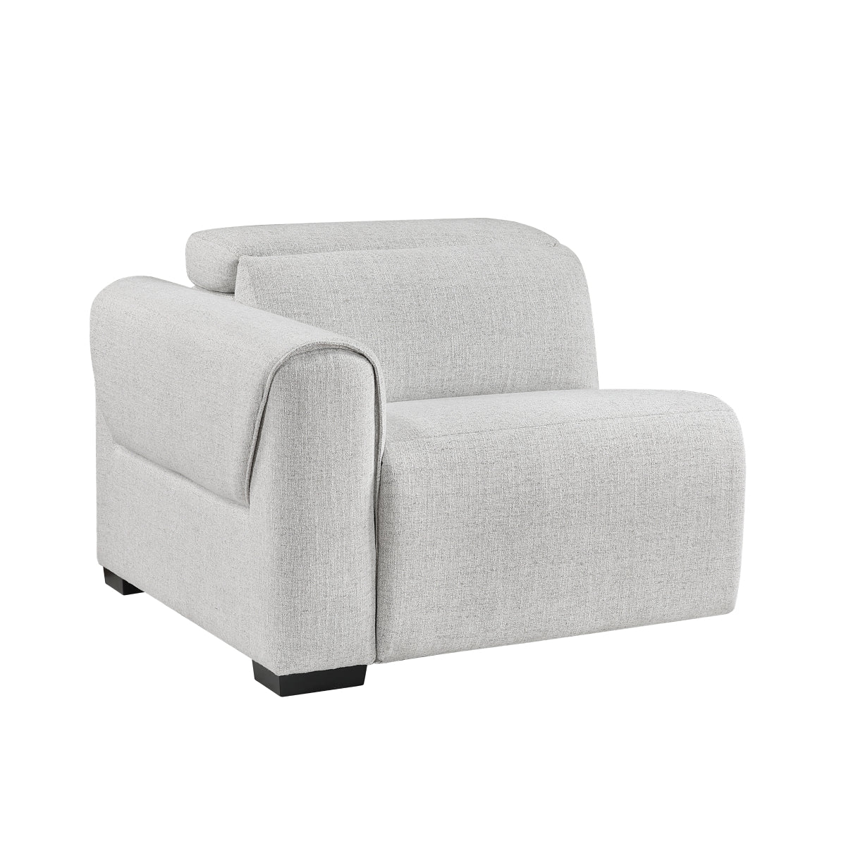 McPherson Power Left Side Reclining Chair with Power Headrest, Charging Ports