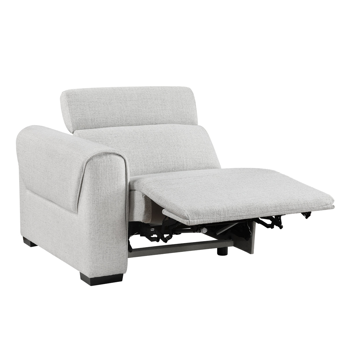 McPherson Power Left Side Reclining Chair with Power Headrest, Charging Ports