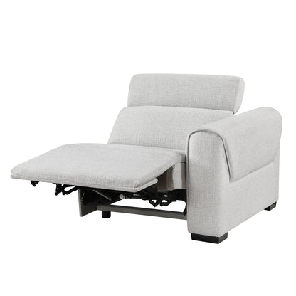 McPherson Power Right Side Reclining Chair with Power Headrest, Charging Ports