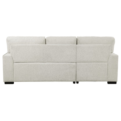 Morelia 2-Piece Sectional with Pull-out Bed and Left Chaise with Hidden Storage