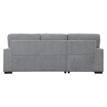 Morelia 2-Piece Sectional with Pull-out Bed and Left Chaise with Hidden Storage
