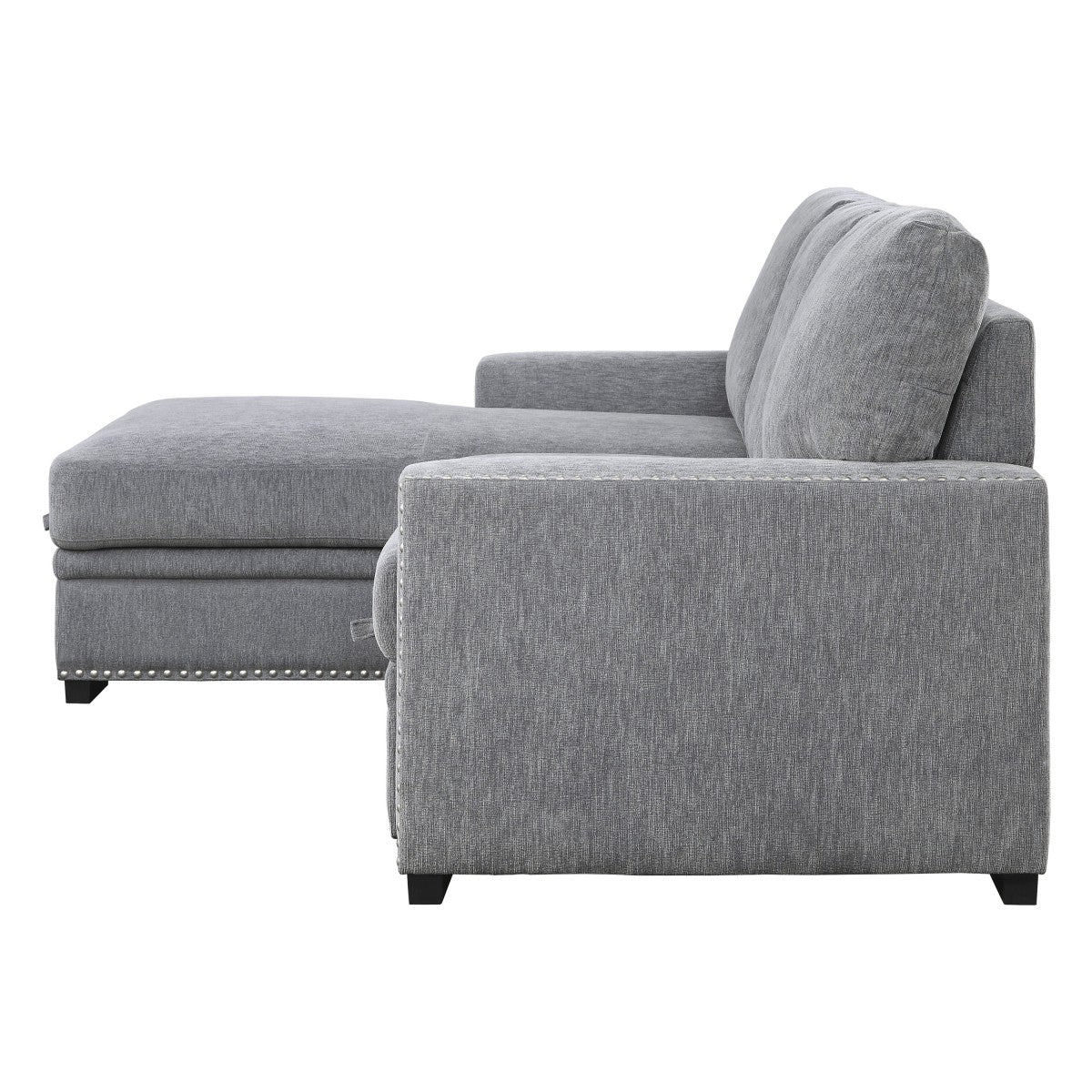 Morelia 2-Piece Sectional with Pull-out Bed and Left Chaise with Hidden Storage