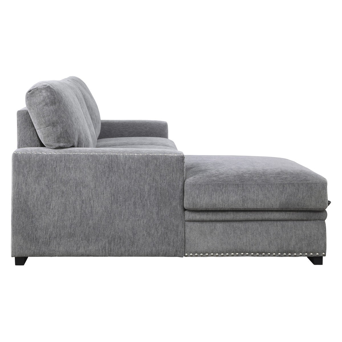 Morelia 2-Piece Sectional with Pull-out Bed and Left Chaise with Hidden Storage