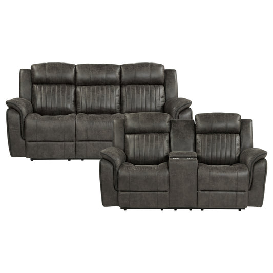Centeroak 2-Piece Living Room Set (Sofa and Love Seat)
